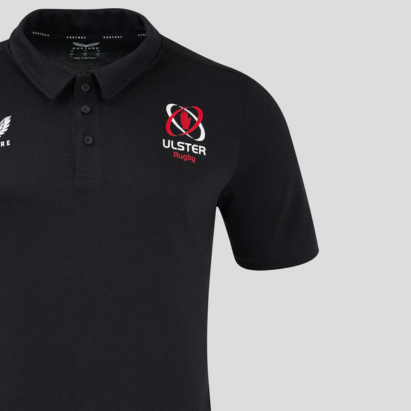 Ulster Rugby 24/25 - Polycotton Leisure Polo - Caviar