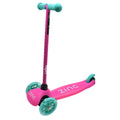 Zinc 3 Wheeled Sparkle Light Up Scooter -DS