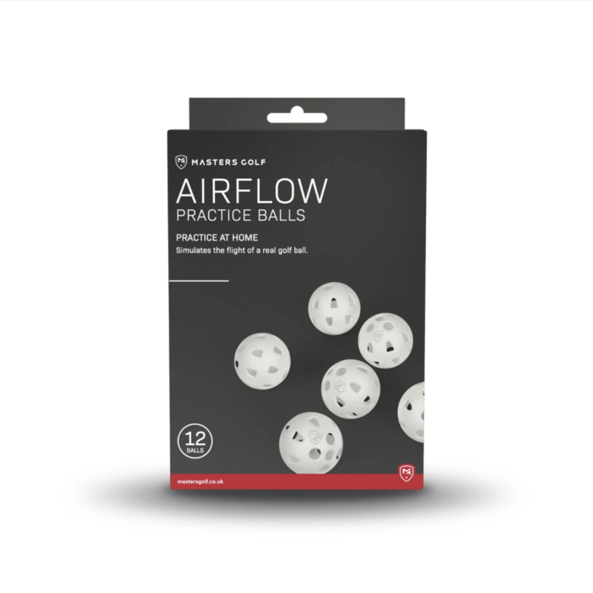 Masters Airflow XP Practice Balls (Pack of 12) -DS