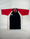 Canterbury Retro Short Sleeve Rugby Jersey -Mens - Black/Red/White