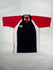 Canterbury Retro Short Sleeve Rugby Jersey -Mens - Black/Red/White