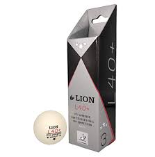 Lion L40 3 Star Table Tennis Balls