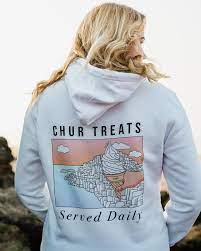 Chur Treats T-Shirt -Adults - White