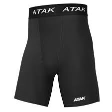 Atak Compression Active + Recovery Shorts - Black - Mens