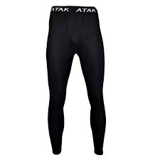 Atak Compression Active + Recovery Tights - Black - Youths