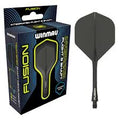 Winmau Fusion Integrated Darts Flight & Shaft - Smoke Grey