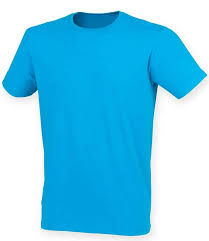 SF Mens Feel Good Stretch T-Shirt  - Sapphire Blue