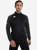 Kappa  Trieste 1/4 Zip Top - Adults - Black