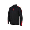 Edge Pro Team Midlayer - Black/Red - Adults