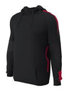 Edge Pro Technical Hoody - Adults - Black/Red