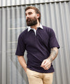 Front Row& Co. S/S Rugby Jersey - Mens - Navy