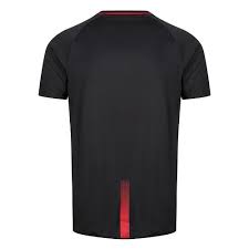 Edge pro Training Tee - Black/Red