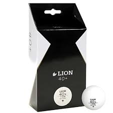 1 Star Lion Table Tennis Balls - Pack of 6