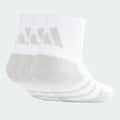 Adidas Cushioned Quarter Sock- 3Pkt - White