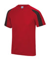 AWD Contrast Tee _ Juniors - Red