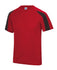 AWD Contrast Tee _ Juniors - Red