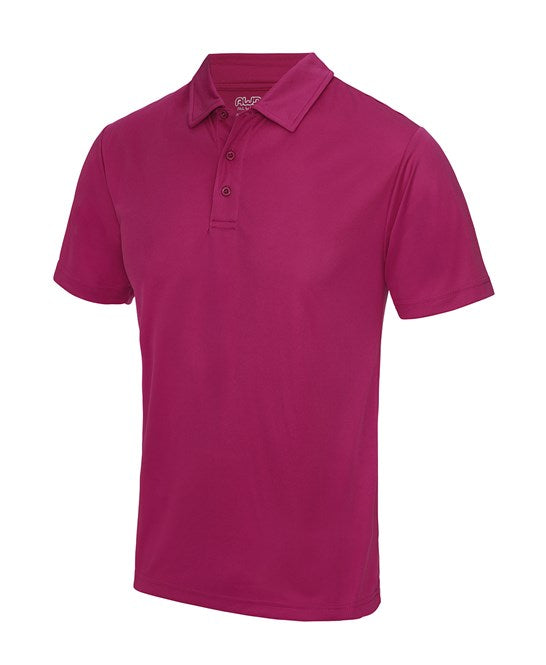 AWD Polyester Polo - Hot Pink