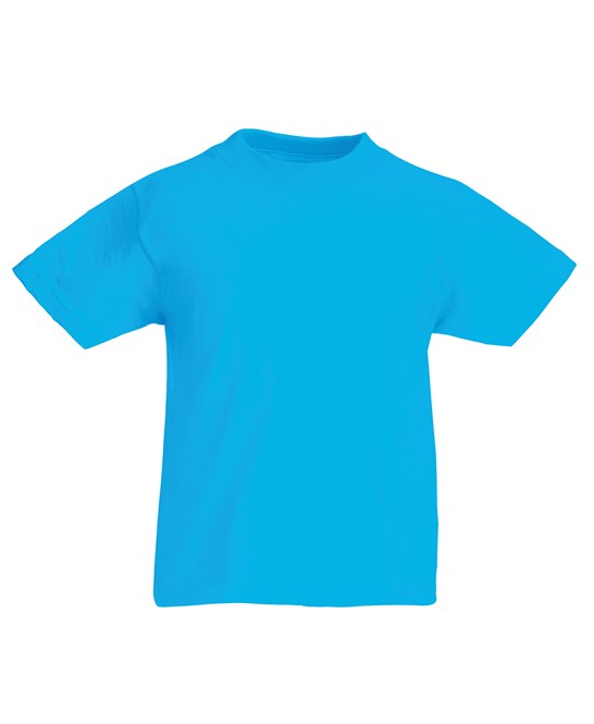 Fruit Of The Loom Original T-shirt - Azure Blue - Juniors