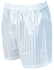 Precision Striped Continental Football Shorts Adult -White-DS