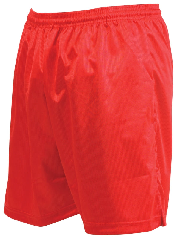 Precision Micro-stripe Football Shorts Junior -Red-DS