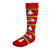 Fair Isle Christmas Socks