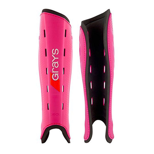 Grays G600 Hockey Shin Guard - Pink/Black