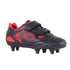 Optimum Kids Razor Velro SG Football Boots - Black/Red