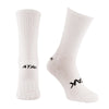 Atak Shox Mid Leg Grip Socks - White