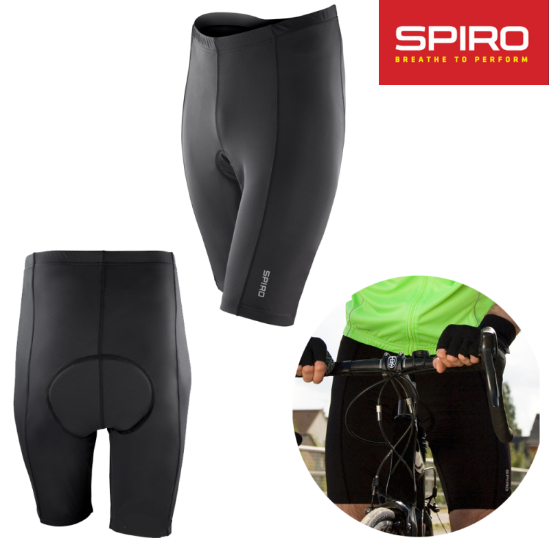 Spiro Mens Padded Cycling Shorts