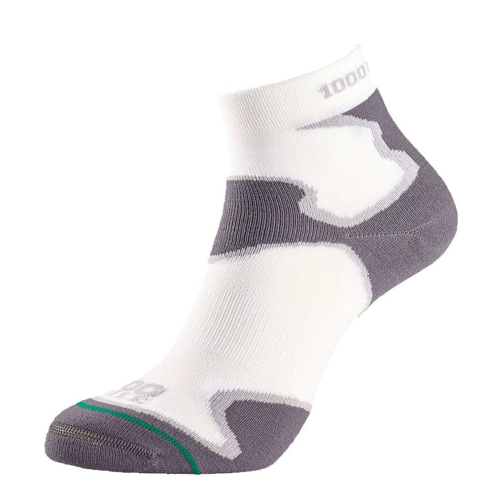 Fusion Anklet Sock Mens- White