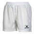 Gilbert Saracen Rugby Short - White - Adults