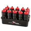 Precision Training 12 Water Bottles & Carrier