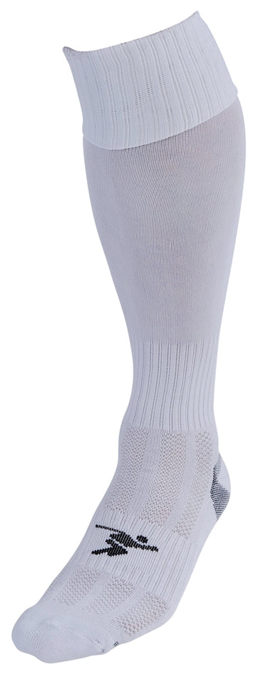 Precision Plain Pro Football Socks Junior -White -DS