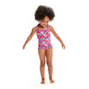 LTS Printed Frill Thinstrap Infants Swimsuit-DS