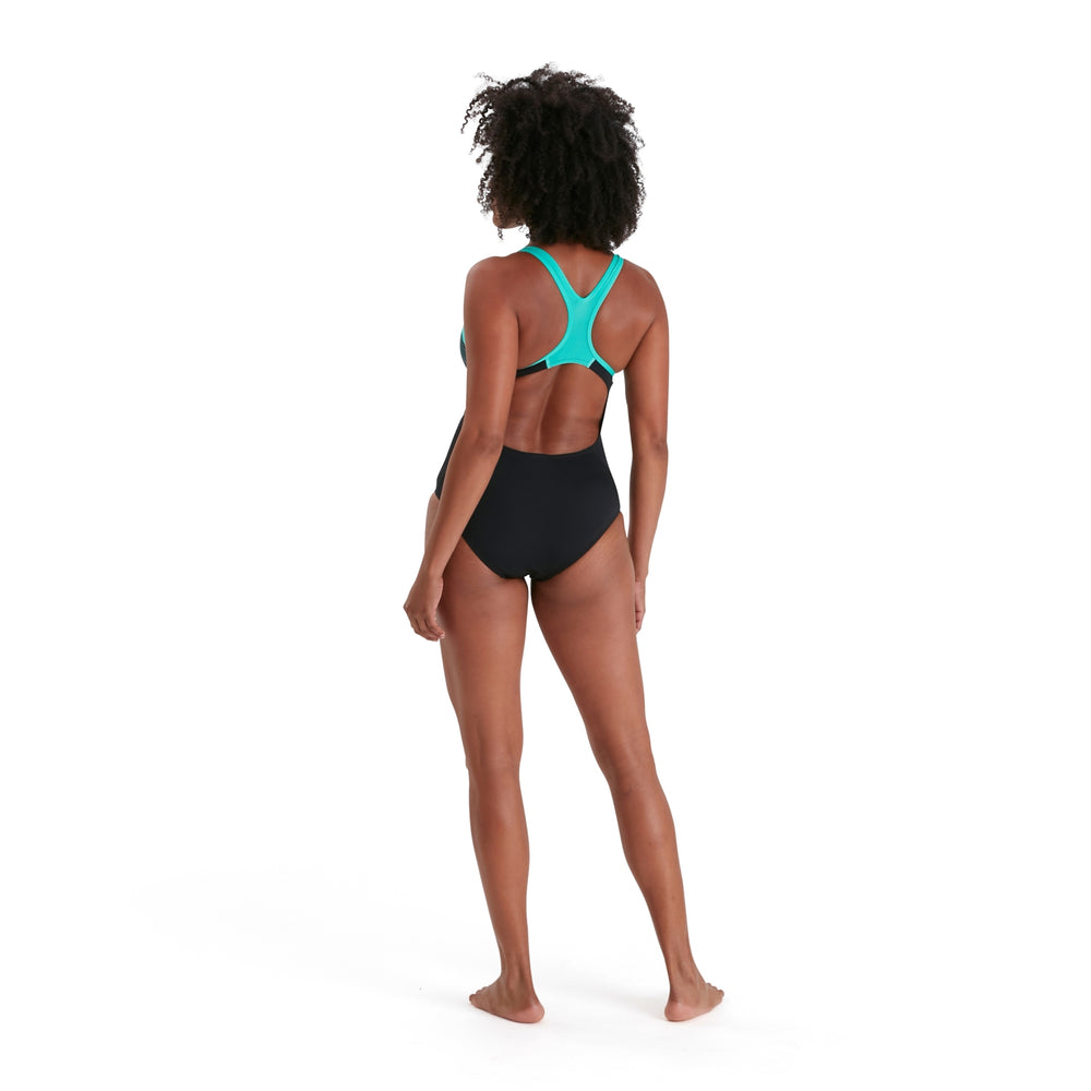 Speedo   Plastisol Laneback Af- Black