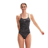 Allover Fixed Crossback Swimsuit-DS