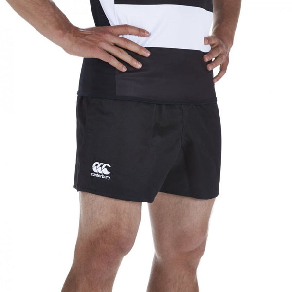Canterbury Professional Polyester Rugby Shorts - Juniors  - Black