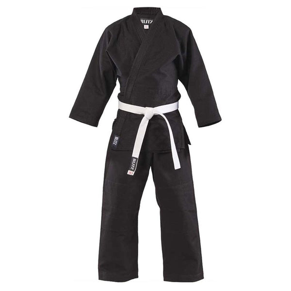Blitz Judo Cotton Student Suit - Black