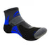 More Mile Moscow Running Sock  - Black/Blue
