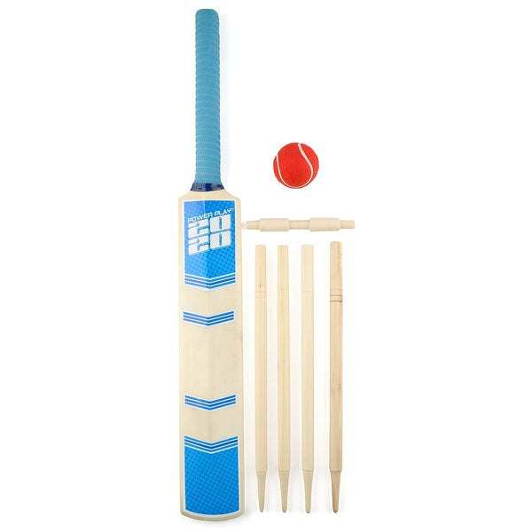 Powerplay 2020 Deluxe Size 3 Cricket Set -DS