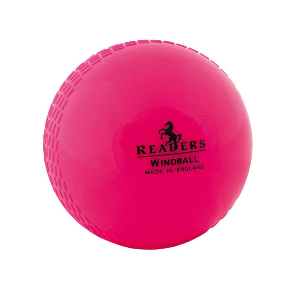 Readers Windball Training Cricket Ball - Pink -DS