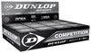 Dunlop Competition Squash Balls (1 Ball Box 12) -DS