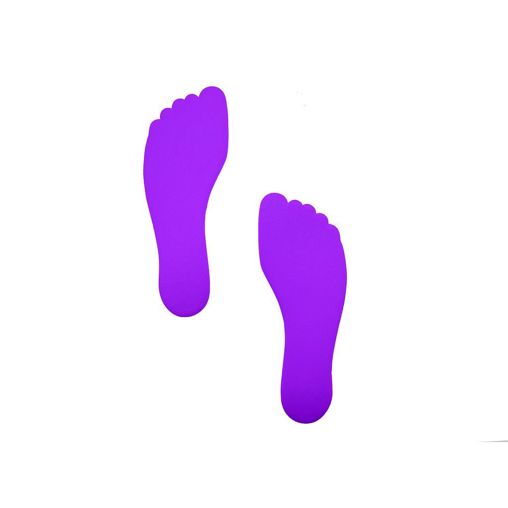 Foot Floor Marker (Pack of 6) -DS