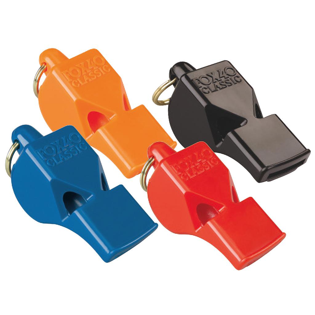 Fox 40 Classic Safety Whistle and Strap -Orange -DS