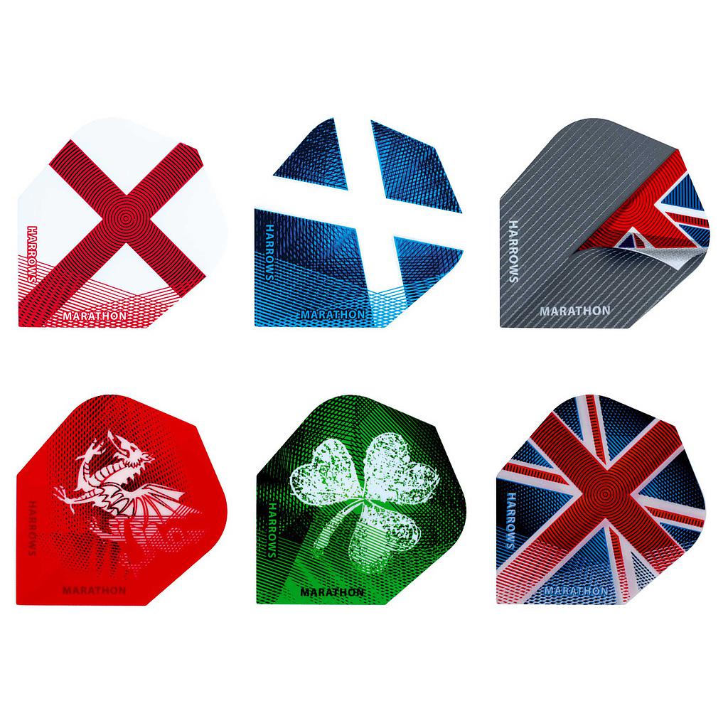 Harrows 100 Micron Marathon Flights Set -DS