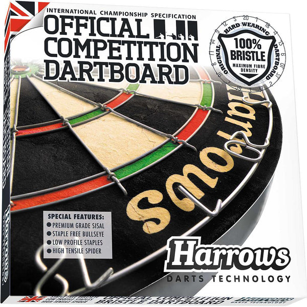 Harrows Official Competition Dart Board -DS