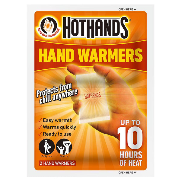 Hot Hands Hand Warmers - 2 Pack -DS
