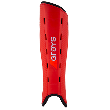 Grays G600 Hockey Shin Guard - Red