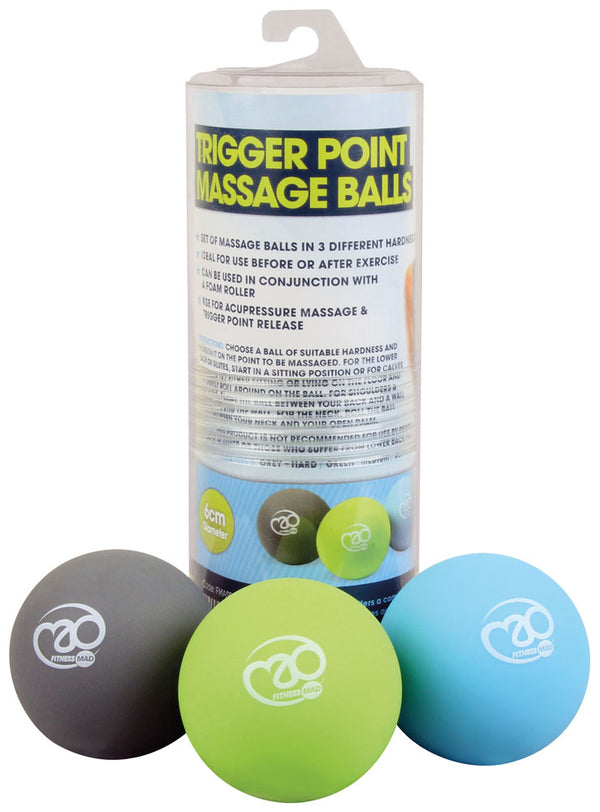 Fitness Mad Trigger Point Massage Ball Set -DS