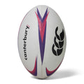 Canterbury Mentre Rugby Ball- White/Purple -DS